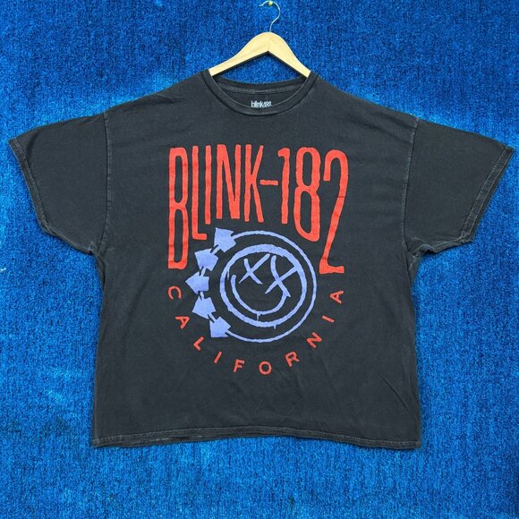 Blink-182 California Crappy Oversized Pop Punk Band Tee L/XL - Picture 1 of 4